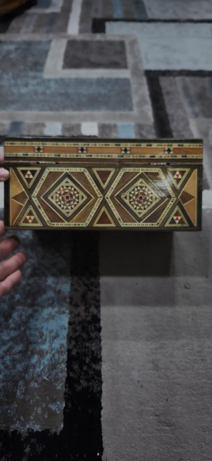 Original Syrian mosaic box