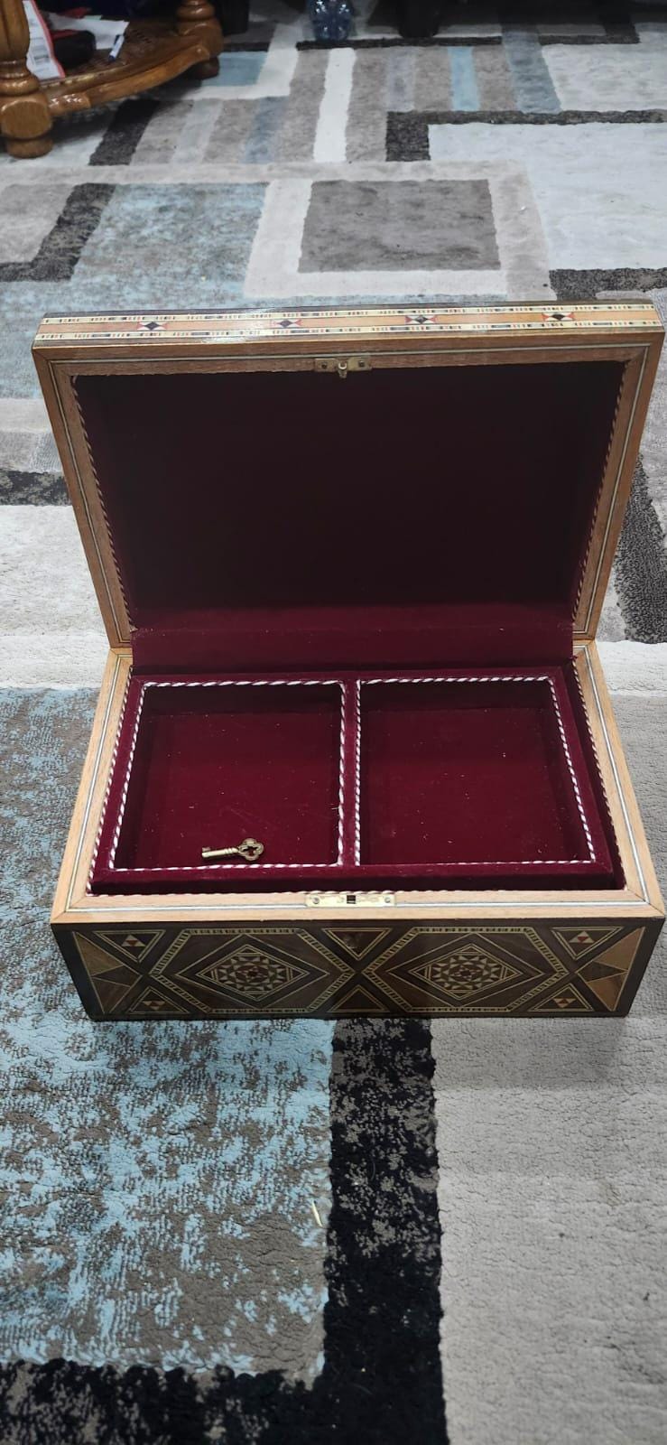 Original Syrian mosaic box
