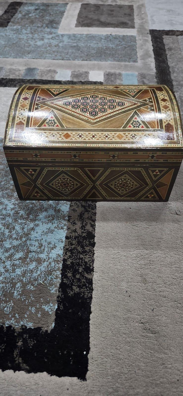 Original Syrian mosaic box
