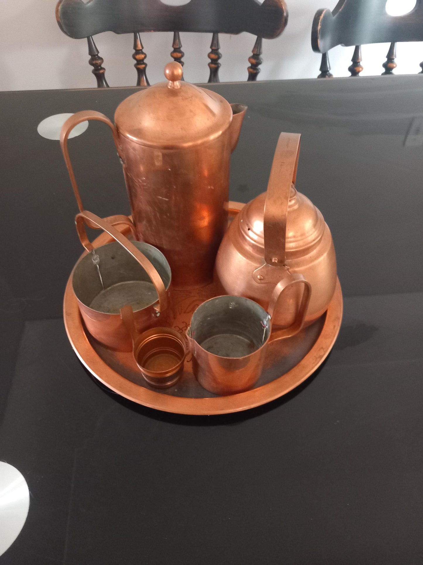 Antique iron set