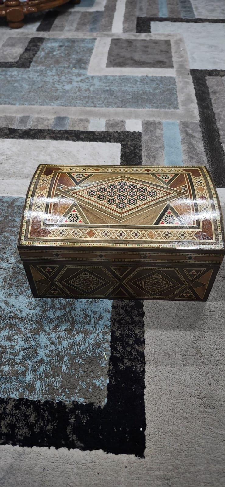 Original Syrian mosaic box